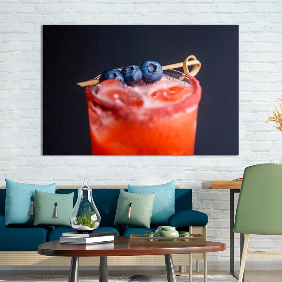 Настенний декор Ледяной коктейль Морской бриз 51x34 см (A443-1)