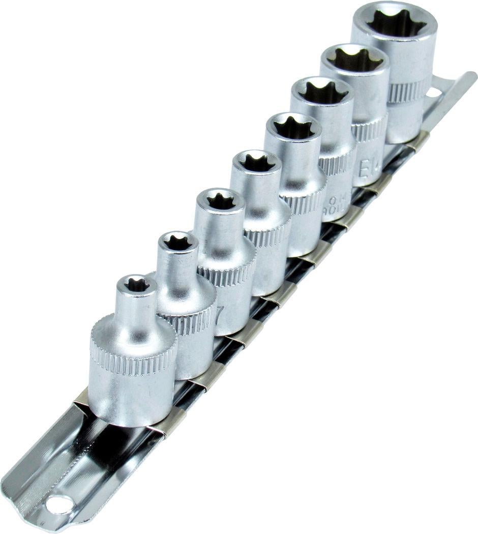 Набор торцевых головок Intertool TORX 8 шт. 3/8 (ET-6015)