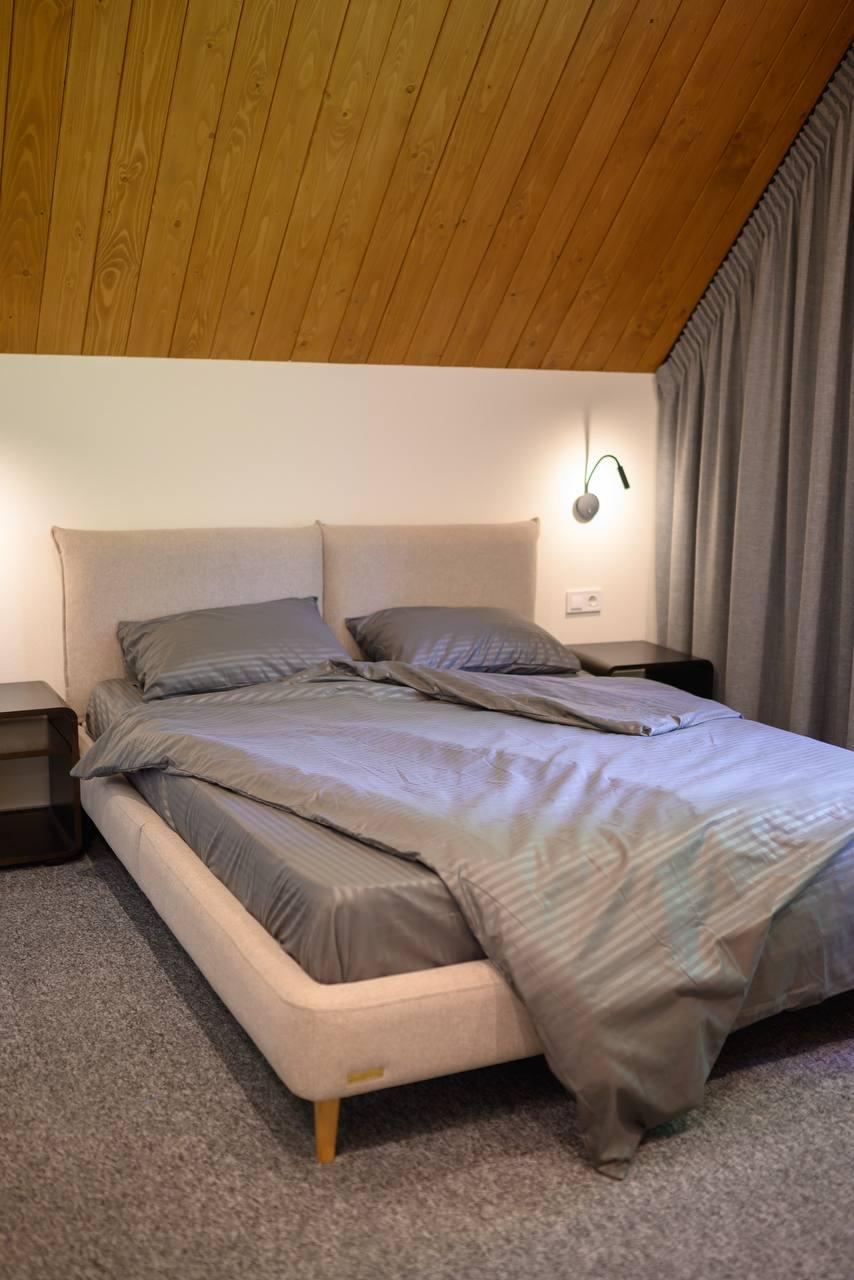 Комплект постільної білизни Signorina Siena зі страйп-сатину сімейний 50х70 см/70х70 см Сірий (003S) - фото 4 Комплект постільної білизни Signorina Siena зі страйп-сатину сімейний 50х70 см/70х70 см Сірий (003S) - фото 4