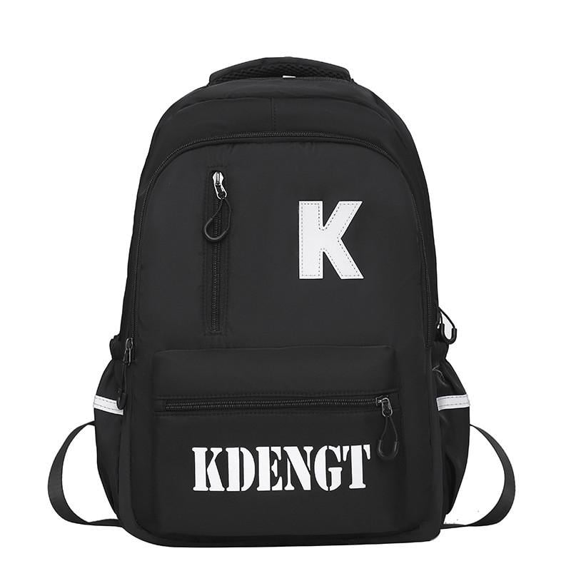 Шкільний рюкзак для ноутбука Lesko 5504 підлітковий/водонепроникний/2 відділення 14" 20-35 л Black (25713745) Шкільний рюкзак для ноутбука Lesko 5504 підлітковий/водонепроникний/2 відділення 14" 20-35 л Black (25713745)