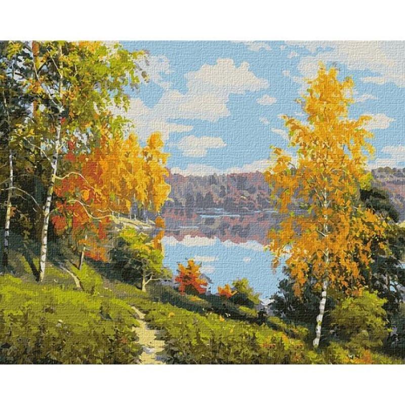 Картина по номерам Идейка Осенний день 40х50 см (KHO2844)