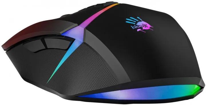 Компьютерная мышка проводная A4Tech Bloody W60 Max RGB Gradient Red (26711817) - фото 6