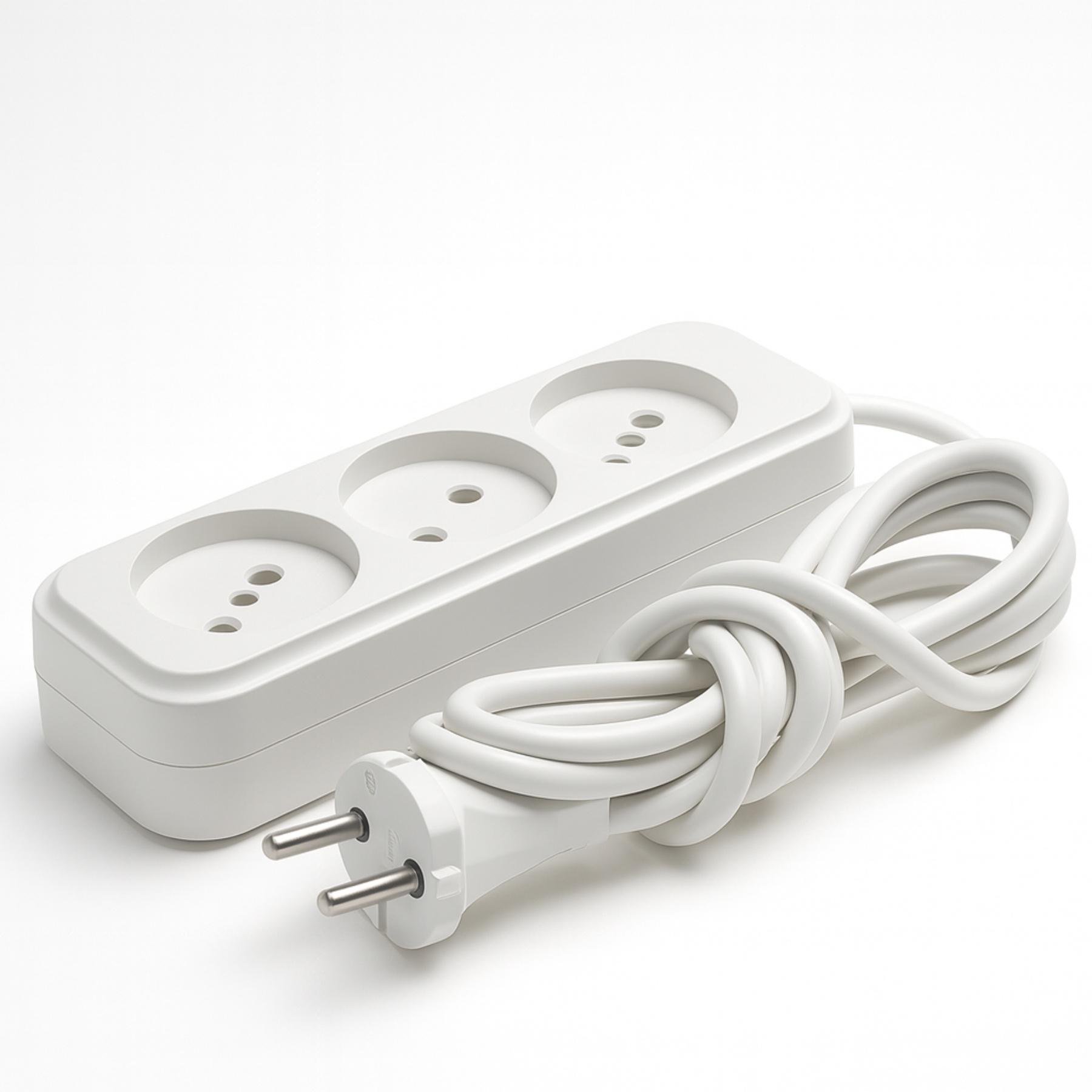 Подовжувач електричний на 3 розетки 3 м (30842023)