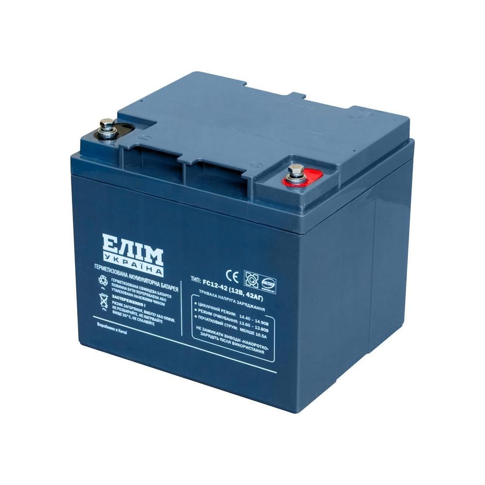 Аккумуляторная батарея Елім Україна AGM FC-12-42 42 Ah (29879964)