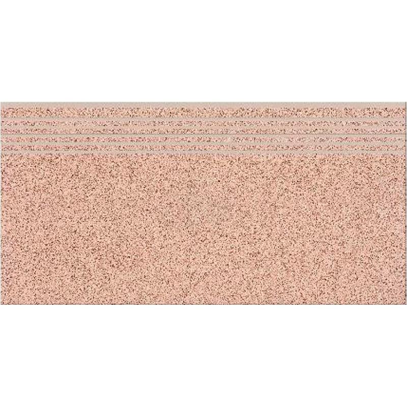 Ступенька из керамогранита Milton Beige Steptread бежевая 8x598x298 мм (004645)
