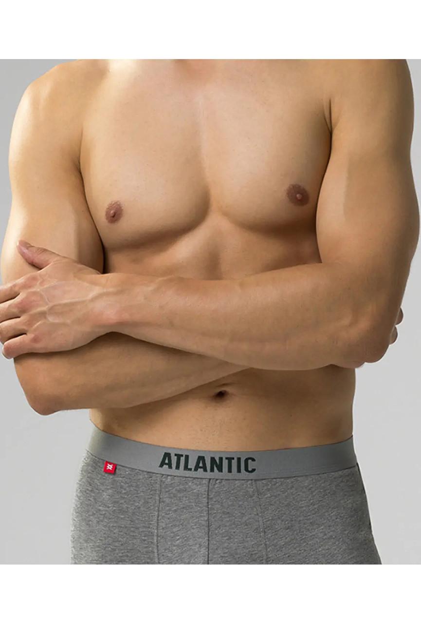 Комплект трусов-боксеров мужских Atlantic 5SMH-004 хлопковых с нашивной резинкой 5 шт. XL (2403427085) - фото 4