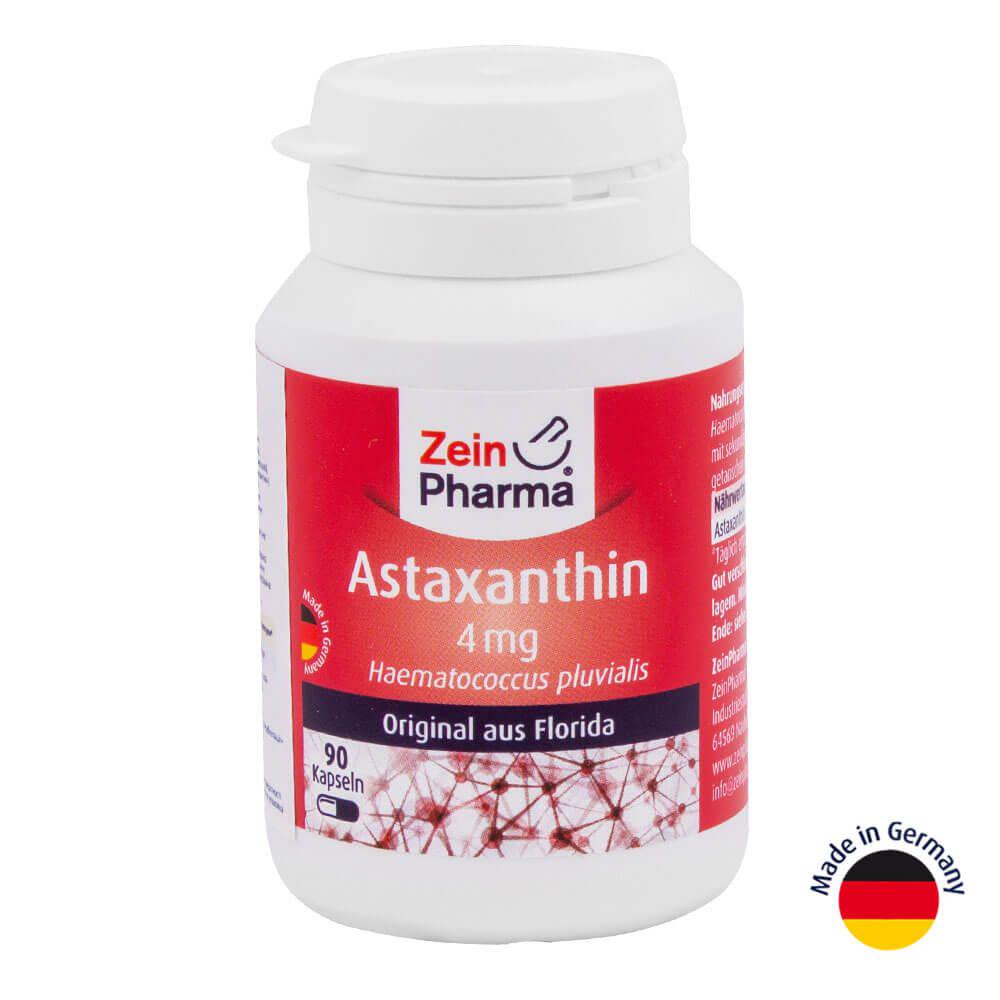 Астаксантин ZeinPharma 4 мг 90 капсул (6214)