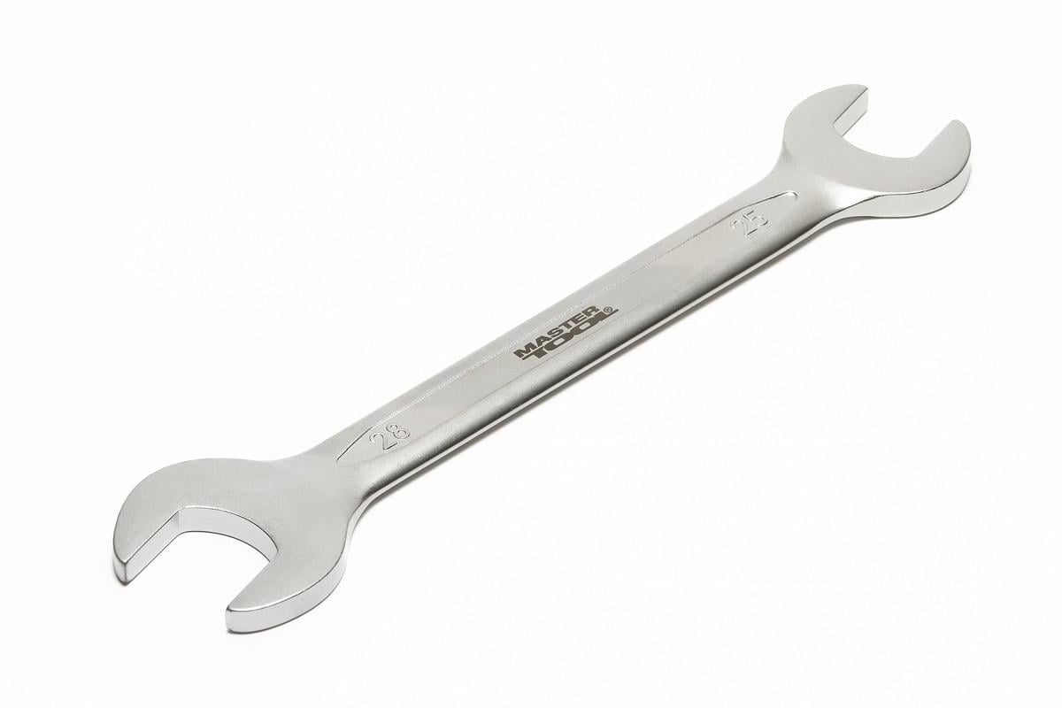 Ключ ріжковий MasterTool COLD STAMPED 25х28 мм CrV DIN3110 (70-2528)