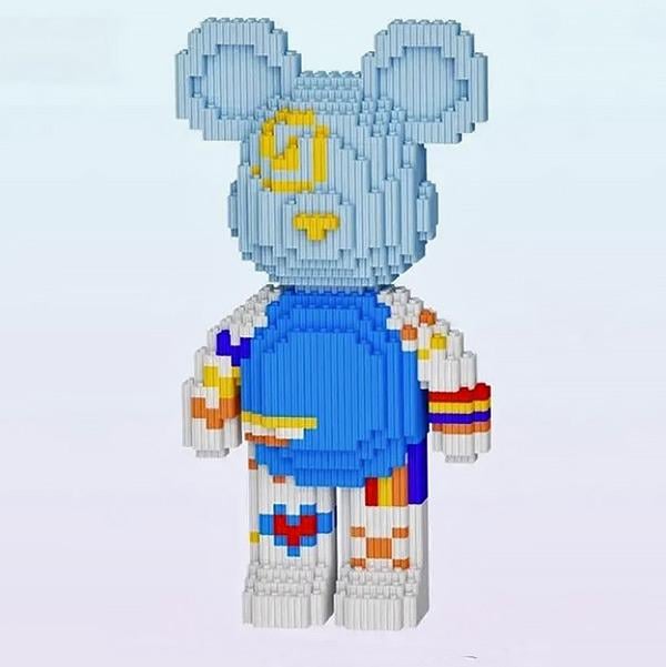 Конструктор Magic Blocks Bearbrick 1198 деталей 30,5 см (8108)