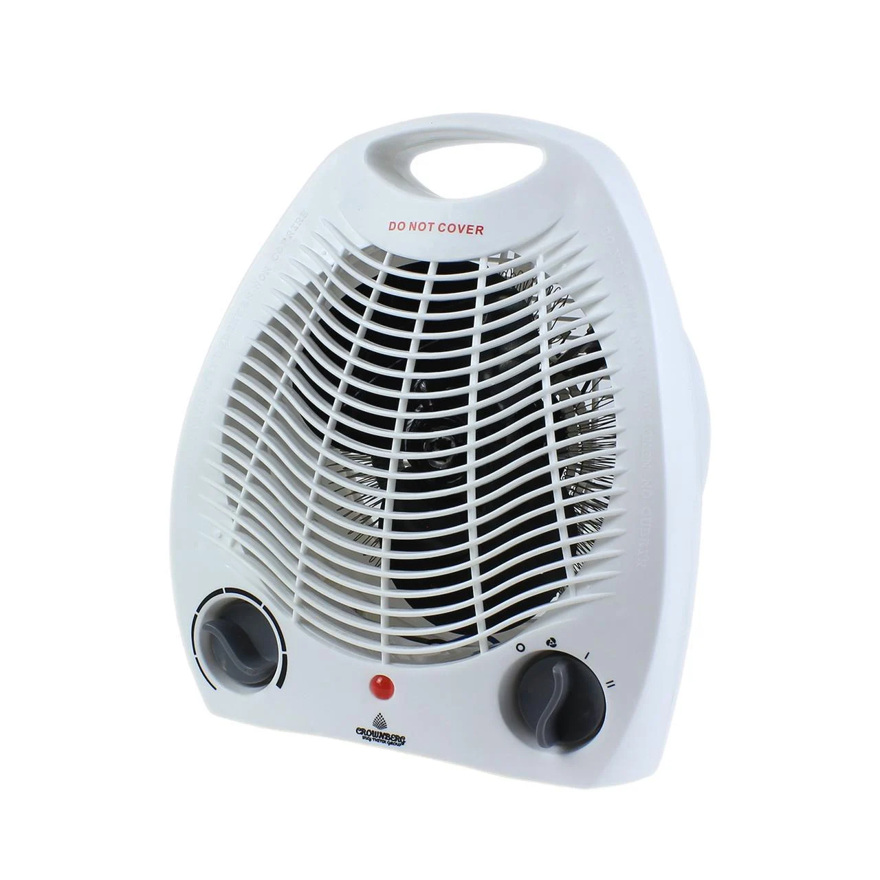 Тепловентилятор спиральный Crownberg CB-7747 1000/2000 Вт (28843563)