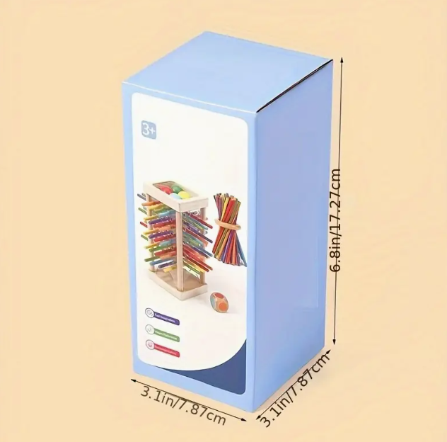 Настільна гра дитяча розвиваюча Вежа Балансування з паличками 3-6 р. (823) - фото 3 Настільна гра дитяча розвиваюча Вежа Балансування з паличками 3-6 р. (823) - фото 3