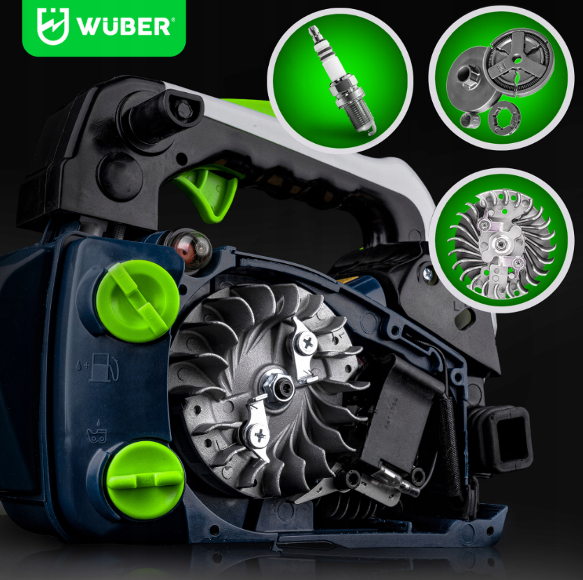 Бензопила ланцюгова Wuber 1 к.с. (2588823686) - фото 7 Бензопила ланцюгова Wuber 1 к.с. (2588823686) - фото 7