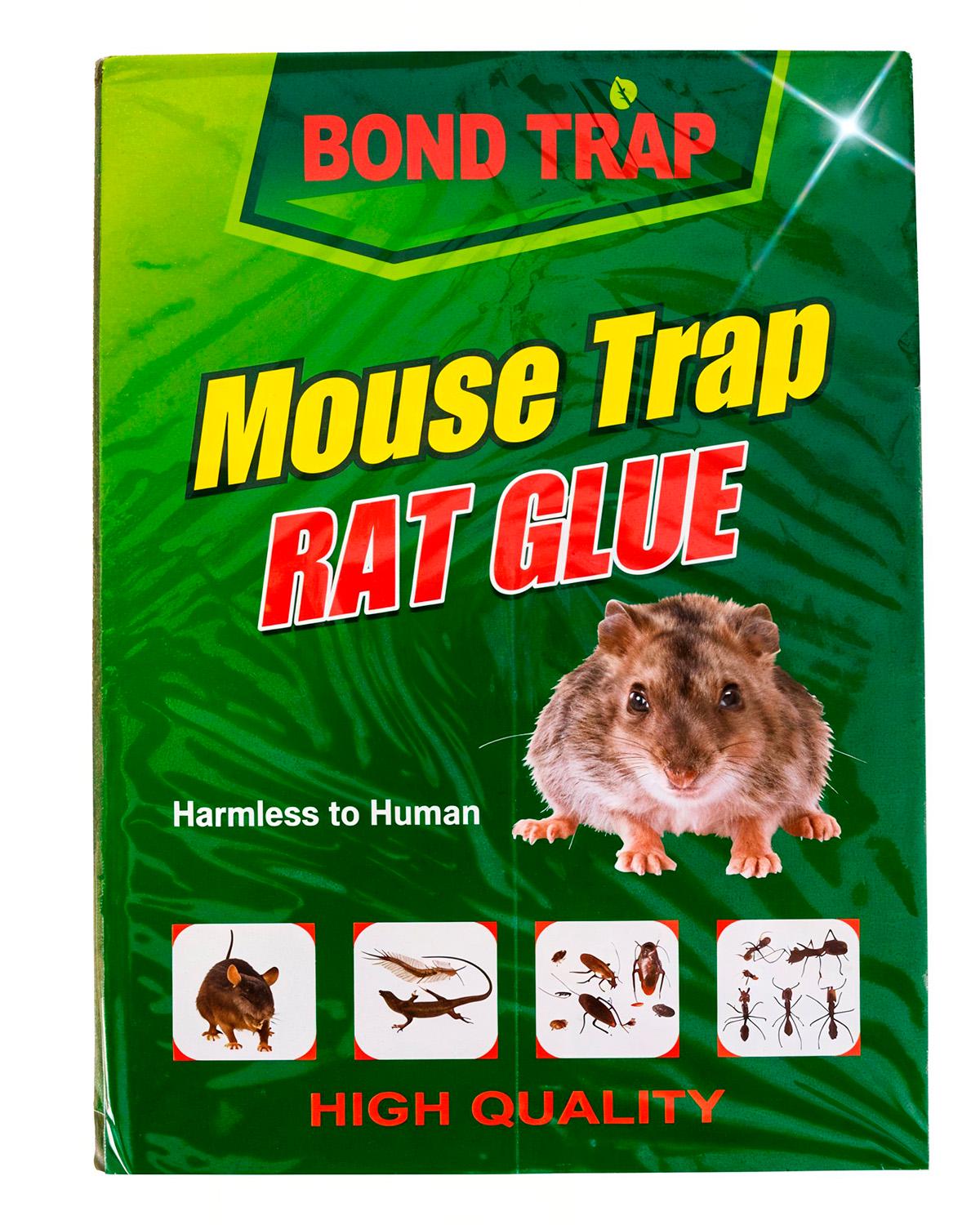 Мышеловка клеевая BRS липкая от грызунов 17х12 см (401327262)