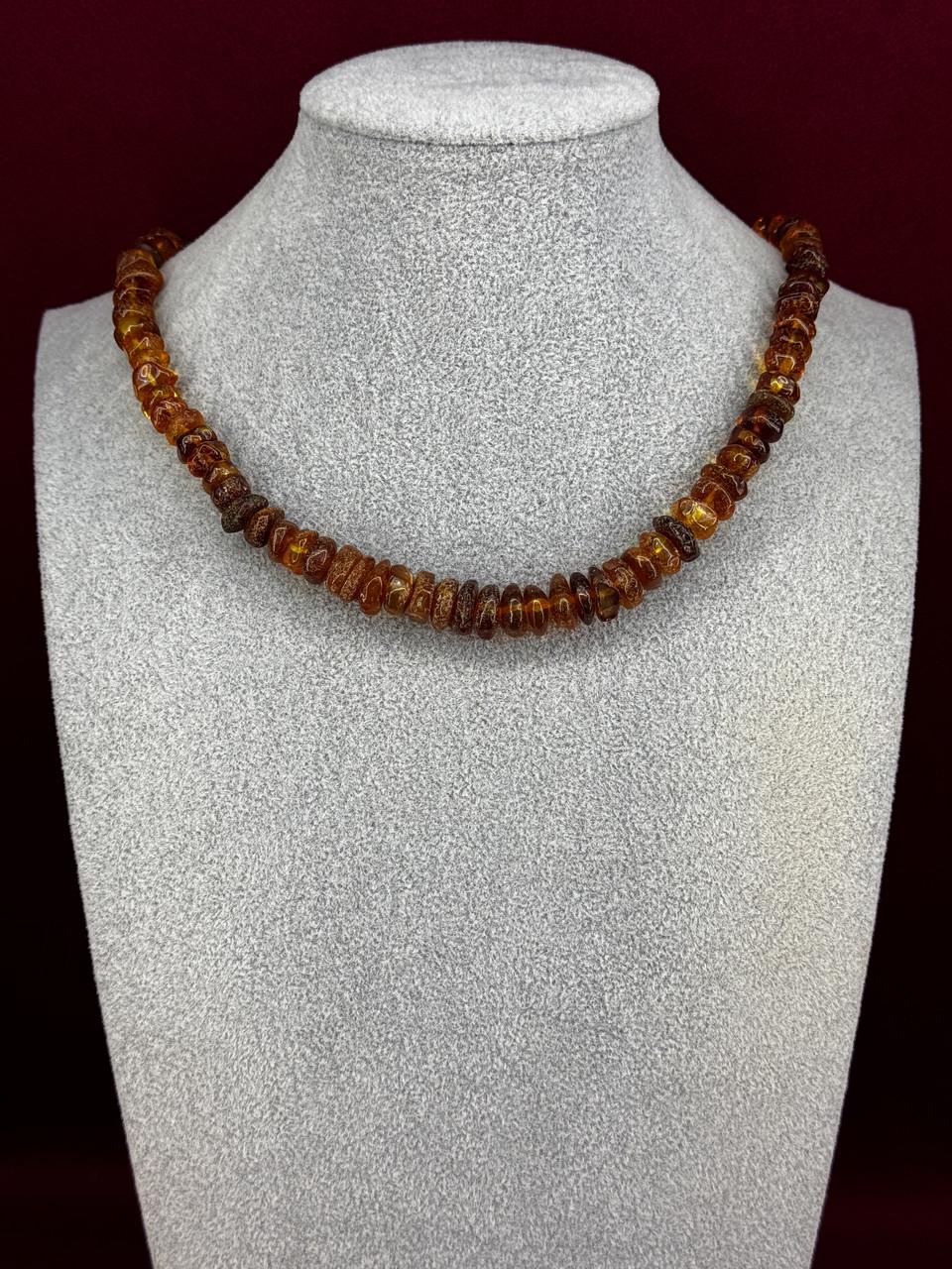 Бусы из янтаря лечебные 46 см (н-848)