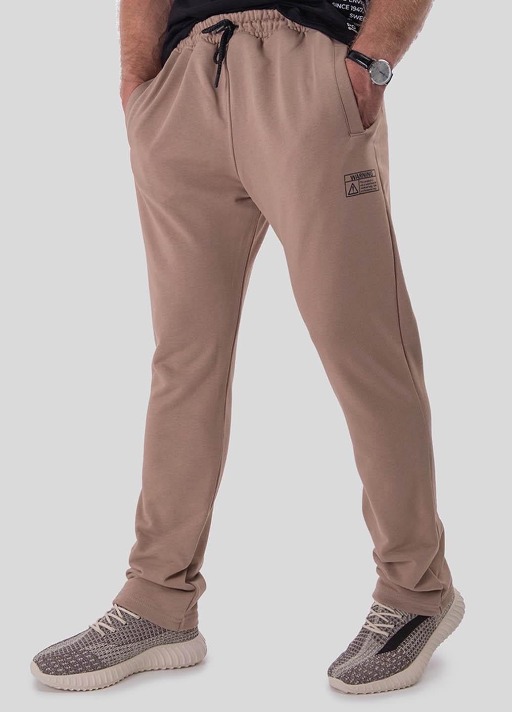Спортивные штаны мужские Power 101954 р. 52 Бежевый (101954_52)