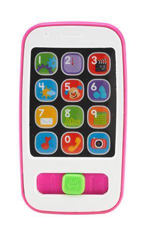 Телефон детский музыкальный Fisher-Price Розовый (HBX25)