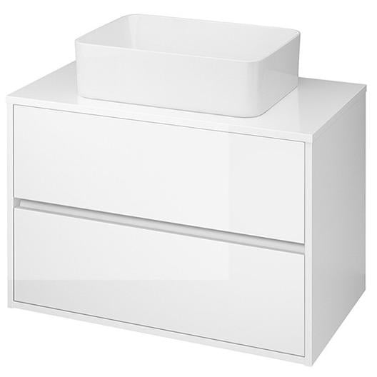 Тумба под умывальник подвесная Cersanit Crea FZZW1008711564 79,4x53x45 см Белый (94385)