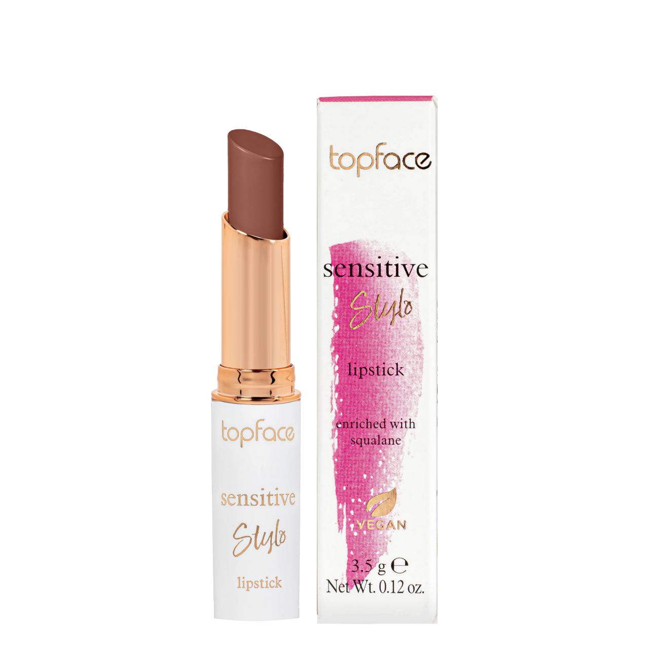 Помада для губ матовая TopFace Sensitive Stylo PT157 № 004 Brown Sugar