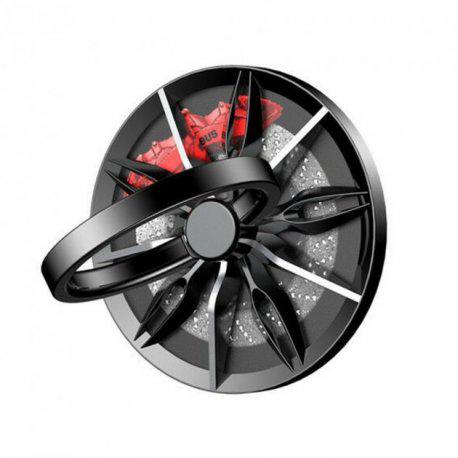 Кольцо-держатель BASEUS Wheel Ring Bracket Black/Silver (SULG-B1S)