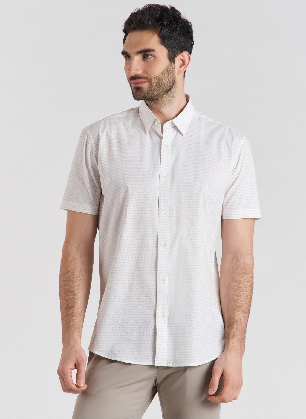 Рубашка мужская Pako Lorente P21SF-1K-013-B M Белый