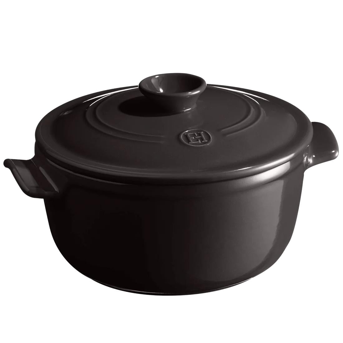 Кастрюля керамическая Emile Henry Casseroles&Pots 5 л Черный (794553)