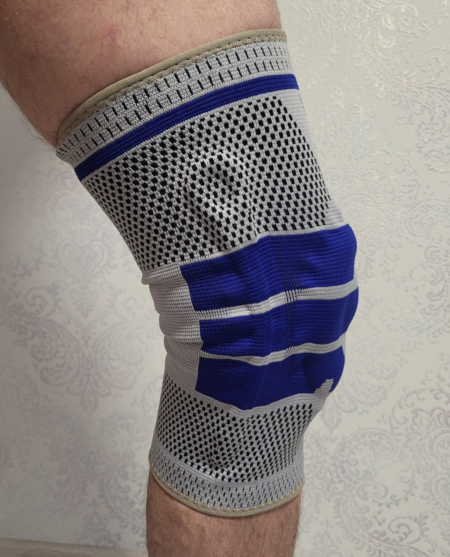 Бандаж эластичный Knee Suppor для коленного сустава M (29505771) - фото 7