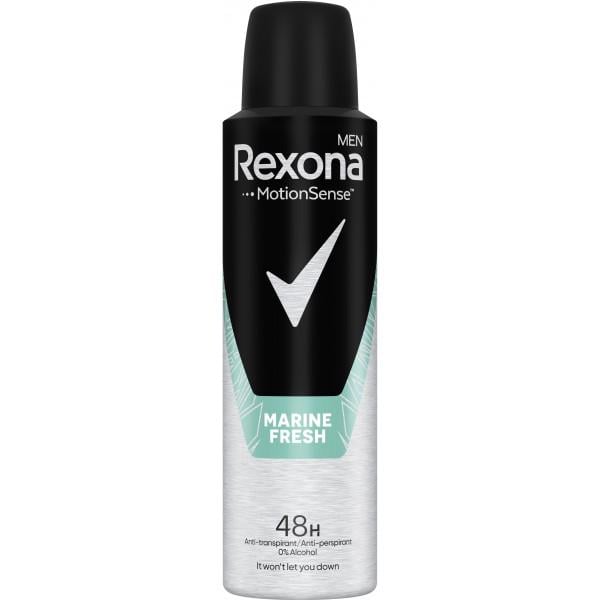 Антиперспирант-аэрозоль Rexona Men Морской бриз 150 мл Антиперспирант-аэрозоль Rexona Men Морской бриз 150 мл