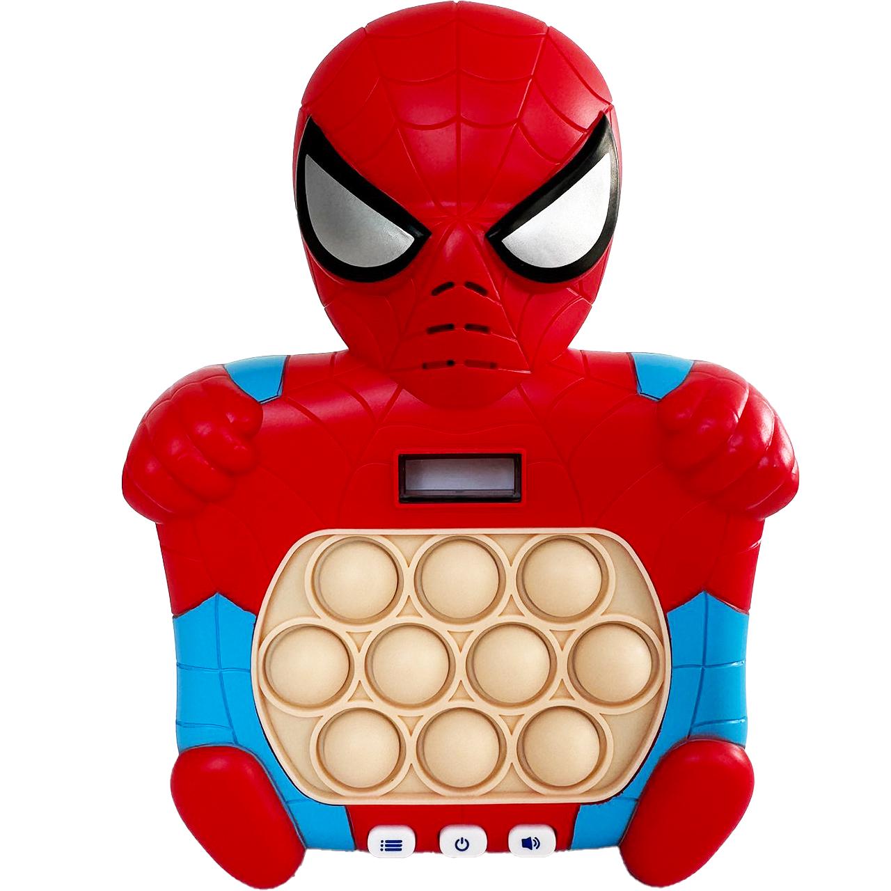 Интерактивная игрушка Quick Push Game Pop It 999 уровней Spiderman Full (20378352) - фото 8