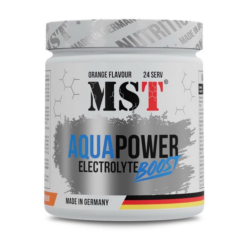 Электролиты с таурином и бетаином MST Aqua Power Electrolyte Boost 360 г Апельсин