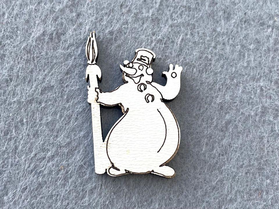 Декор из фанеры Снеговик 50 шт. (21055)