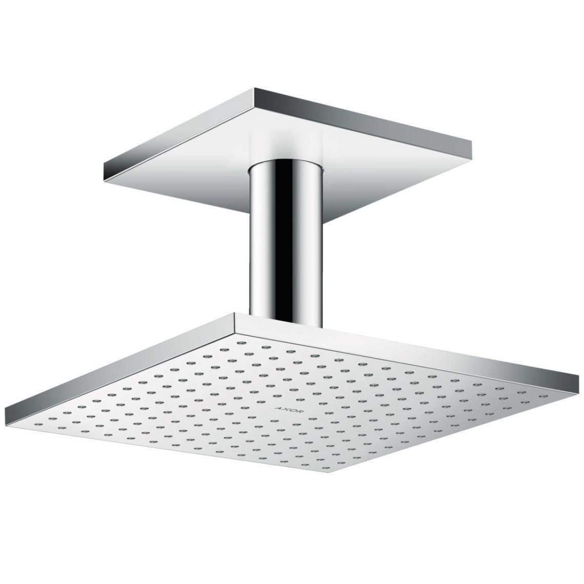 Душ верхний Axor ShowerSolutions 2jet держатель с потолка 240х240 мм Хром (35312000)