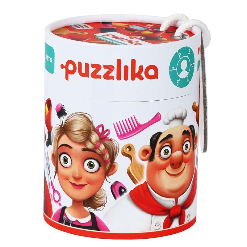 Пазлы картонные детские Puzzlika "Профессии 2" 21 деталь 13524 Пазлы картонные детские Puzzlika "Профессии 2" 21 деталь 13524