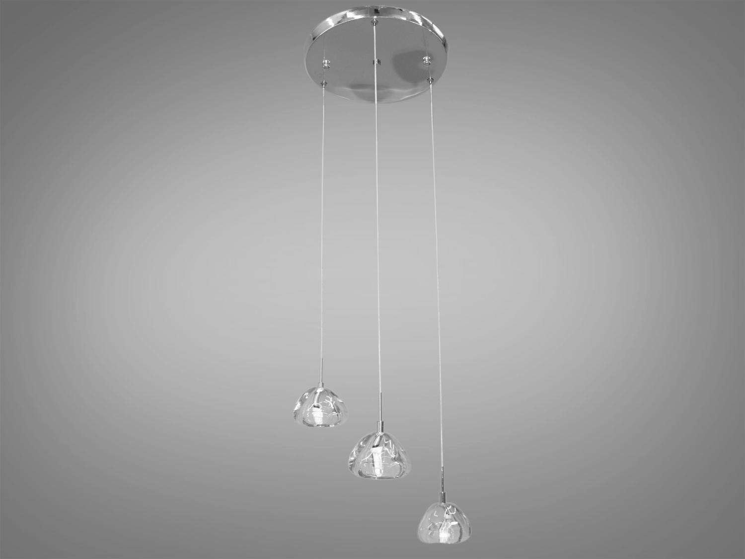 Люстра подвесная 20 Вт Хром (3004/3HR) - фото 2 Люстра подвесная 20 Вт Хром (3004/3HR) - фото 2