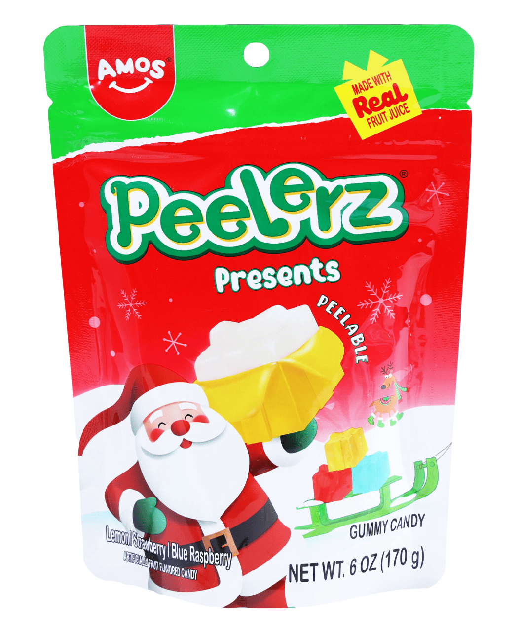 Конфеты желейные 4D Amos Peelerz Presents Christmas Gummy Sweets 170 г (2825298937) Конфеты желейные 4D Amos Peelerz Presents Christmas Gummy Sweets 170 г (2825298937)