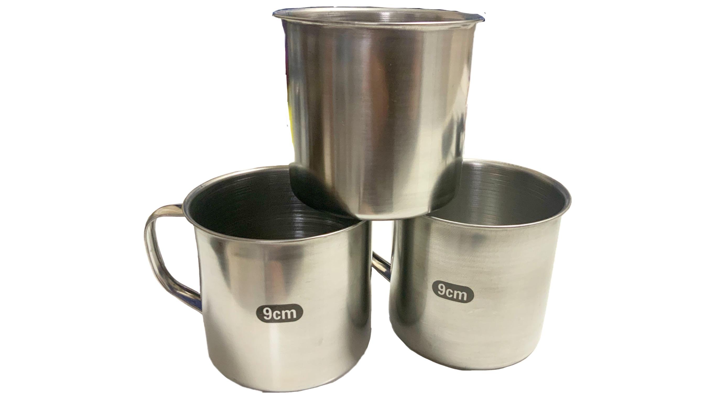 Кружка походная средняя металлическая ø 9 см 8,5 см 400 мл (00000008980) - фото 3 Кружка походная средняя металлическая ø 9 см 8,5 см 400 мл (00000008980) - фото 3