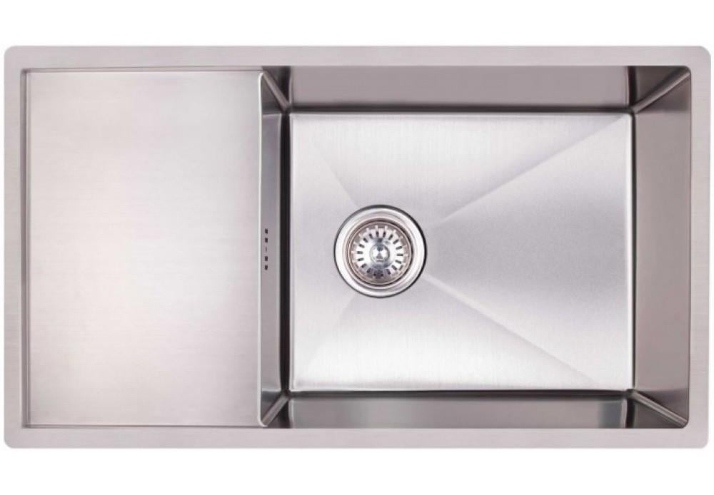 Мойка кухонная KRONER HANDMADE KRP Gebürstet-7844LHM D3.0-1.0T215