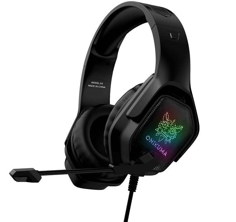 Наушники игровые ONIKUMA RGB LED X4 Черный (1427755748)