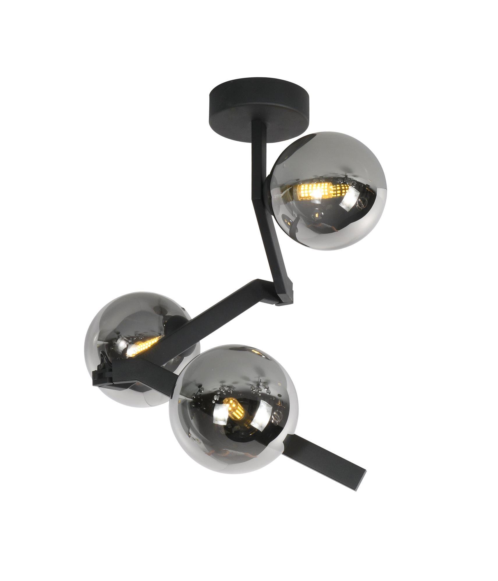 Люстра потолочная регулируемая Valeso BX84020-3 BK Черный