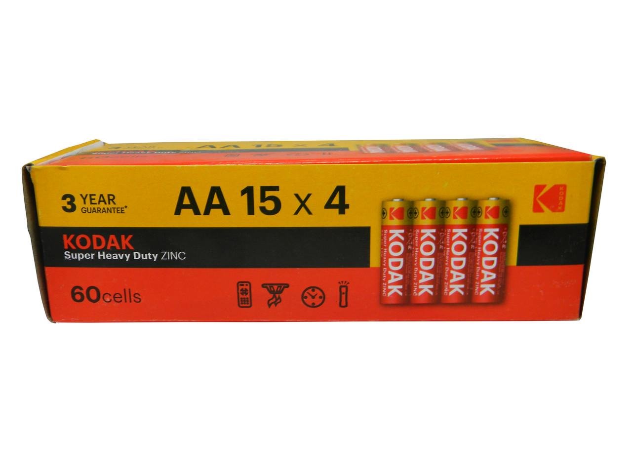 Батарейки Kodak Extra Heavy Duty R3 AAA 120 шт. (2267)