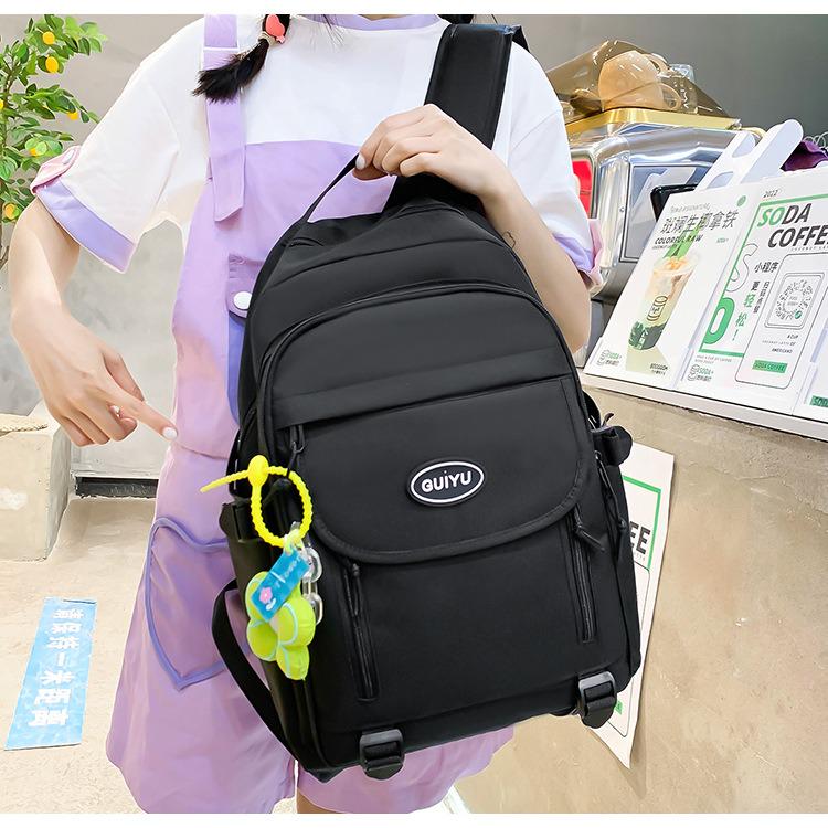 Шкільний рюкзак для дівчинки GUIYU 5в1 5-11 клас Чорний (27668064) - фото 5 Шкільний рюкзак для дівчинки GUIYU 5в1 5-11 клас Чорний (27668064) - фото 5