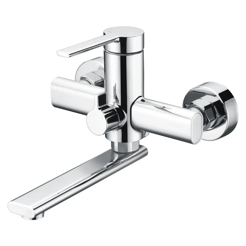 Змішувач для ванної MIXXUS Lord MI7139 одноважільний Хром (273736) Змішувач для ванної MIXXUS Lord MI7139 одноважільний Хром (273736)