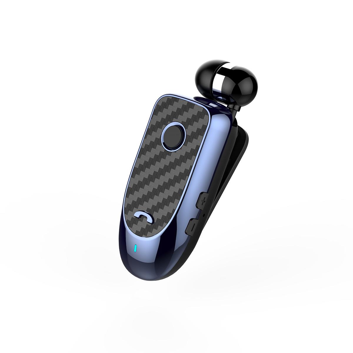 Гарнитура Yincine L2 беспроводная с клипсой Синий (L2blue)