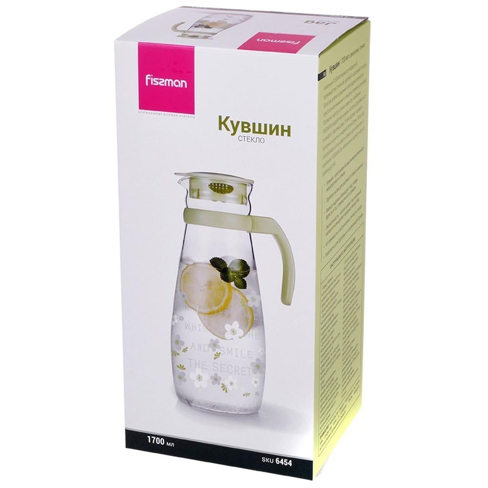 Кувшин Fissman 1,7 л Зеленый (6454) - фото 3