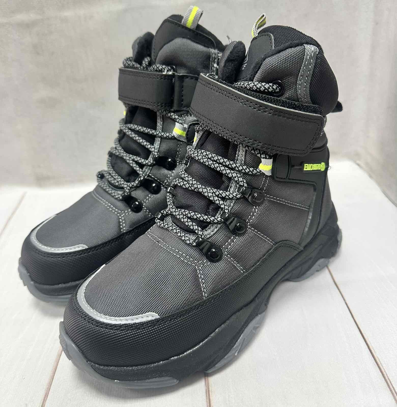 Черевики дитячі зимові Jong Golf на овчині водовідштовхуючі р. 36 23,5 см Сірий - фото 4 Черевики дитячі зимові Jong Golf на овчині водовідштовхуючі р. 36 23,5 см Сірий - фото 4