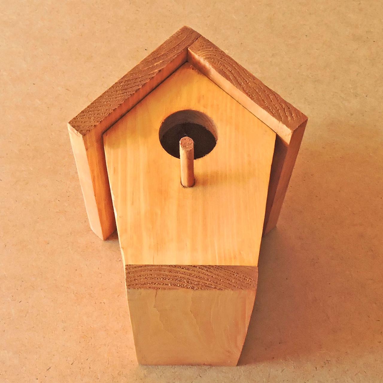 Шпаківня садова з дерева Синичка Каррі (СКВ-001103) - фото 6 Шпаківня садова з дерева Синичка Каррі (СКВ-001103) - фото 6