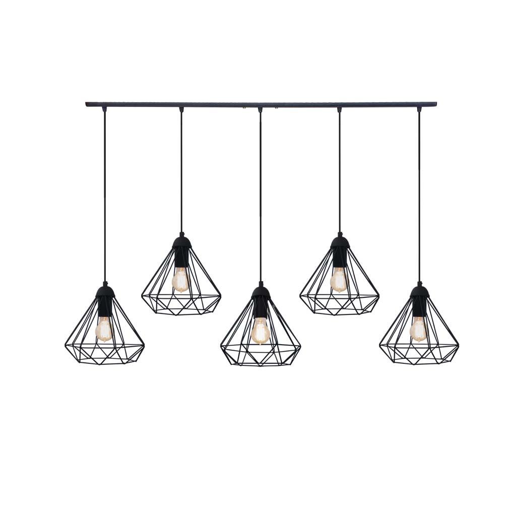 Люстра Levistella Diamond-5 Black - фото 5 Люстра Levistella Diamond-5 Black - фото 5