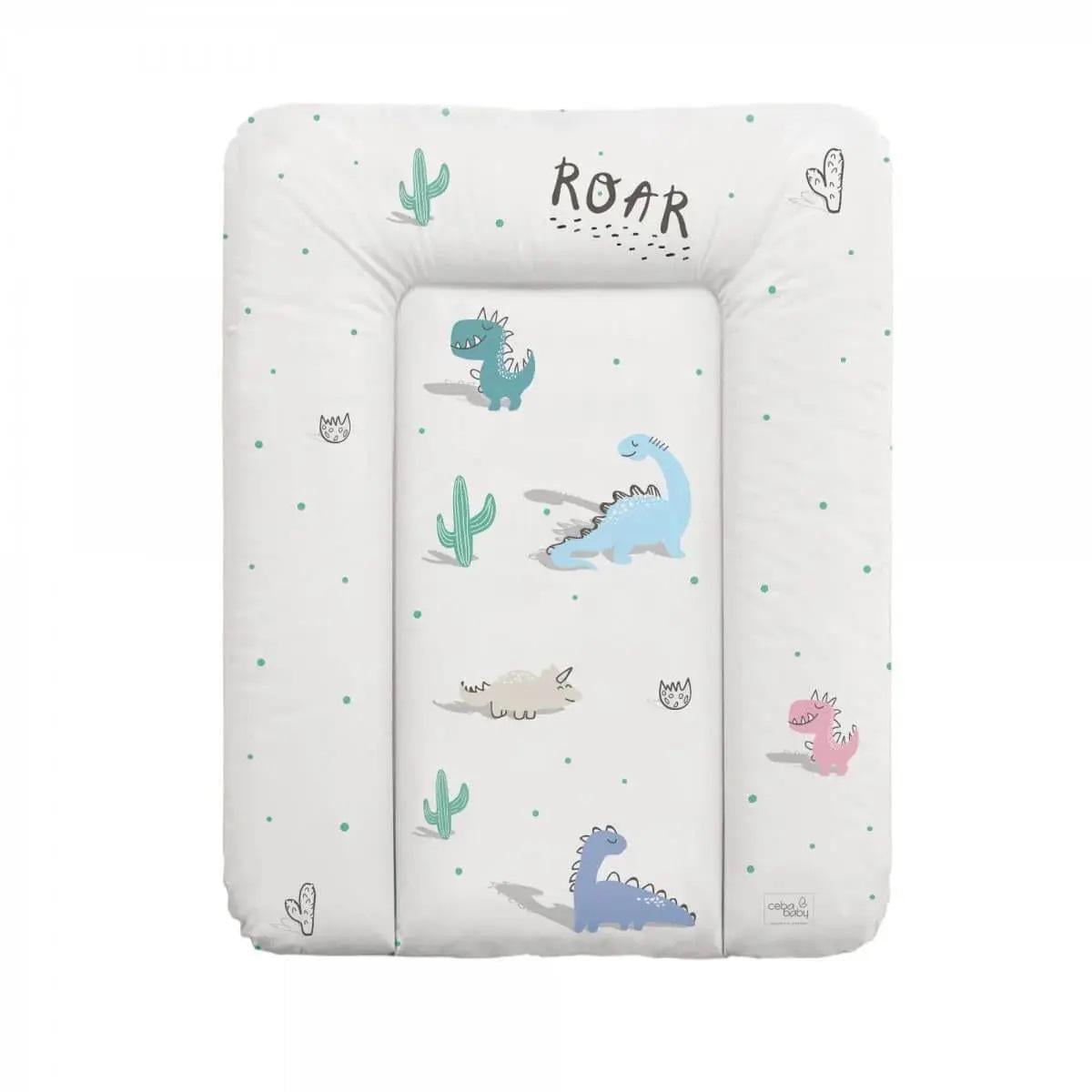 Пеленальный матрас на комод Ceba Baby Candy Andy Dino 70х50 см (ULT-3481635)