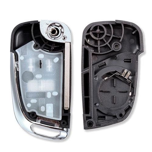 Корпус під викидний ключ і чіп Chevrolet 3 кнопки DKT0269 HU100 (510115) - фото 4 Корпус під викидний ключ і чіп Chevrolet 3 кнопки DKT0269 HU100 (510115) - фото 4