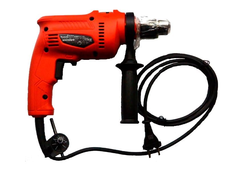 Дрель ударная Makita M0801 MT (500Вт, 13мм) с двумя режимами работы (4323)