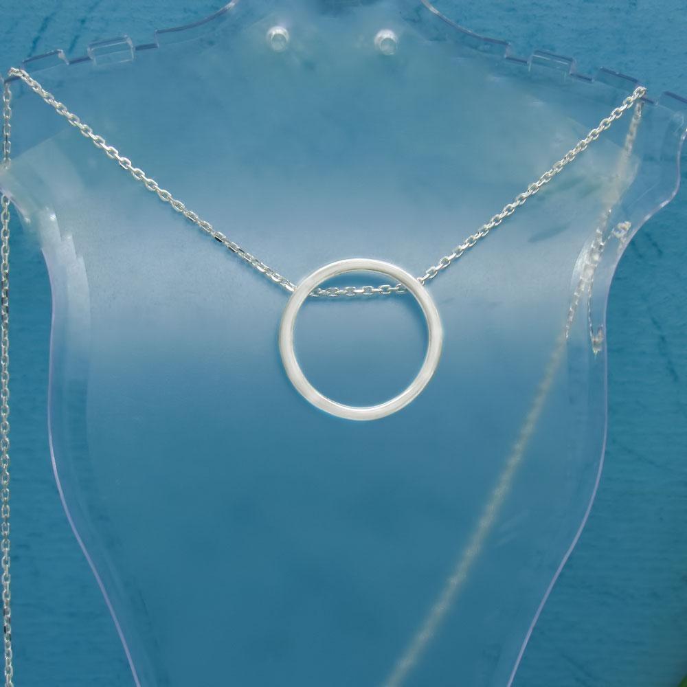 Срібне кольє Коло